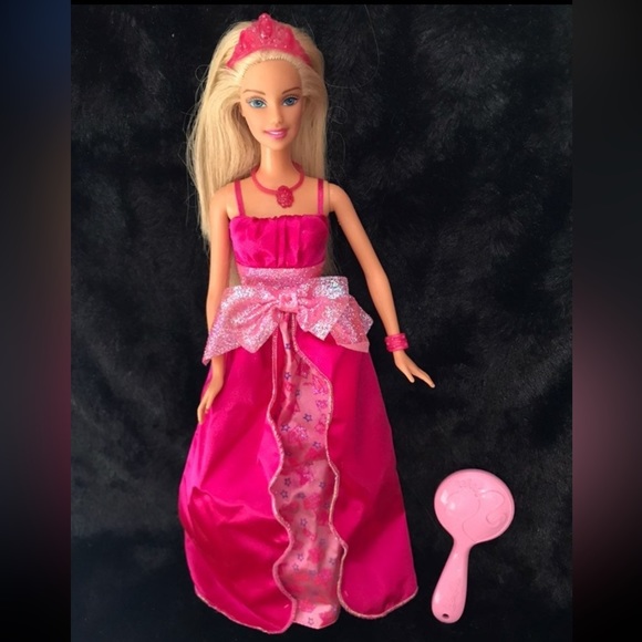 Happy Birthday Barbie 2009 PINK Happy Birthday Dress & 1988 Barbie by Mattel - Picture 12 of 12